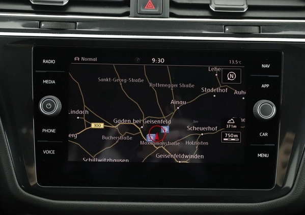 Volkswagen Tiguan Allspace cena 139800 przebieg: 99877, rok produkcji 2018 z Szlichtyngowa małe 466